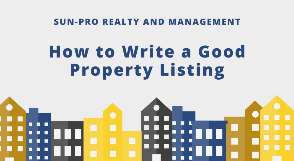 How to Write a Good Property Listing